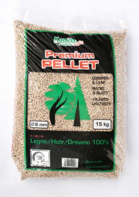 Pellet drzewny z certyfikatem DIN plus