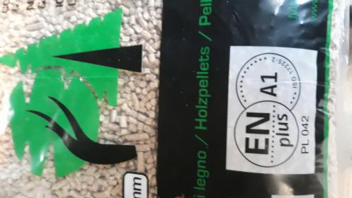 Pellet z certyfikatem EN A1