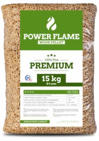 Power Flame Wood Pellet Premium/Excellent/Royal