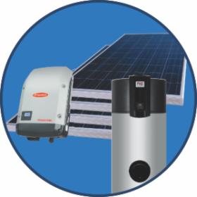 Wykonanie instalacji fotowoltaicznej+pompy ciepła opartej na systemie oneSOL-Air 5.02 kW