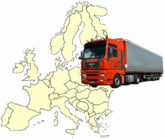 Transport towarów do krajów europejskich do 3,5t