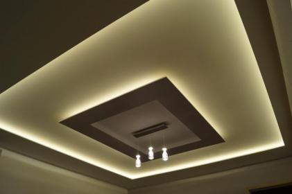 Zabudowy z płyt gk, sufity podwieszane