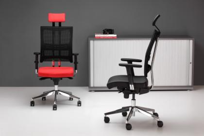 Fotele i krzesła biurowe, konferencyjne, barowe, biurka, kontenery biurowe