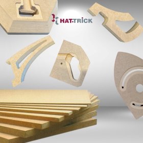 Frezowanie tworzyw sztucznych oraz materiałów drewnopochodnych