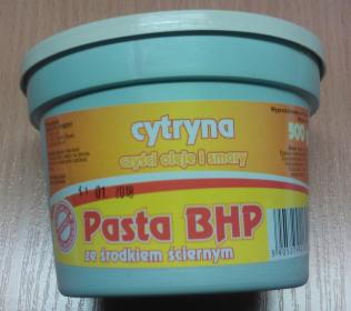 Pasta BHP Cytryna