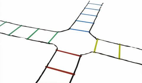 Drabinka koordynacyjna zestaw 4 kolory