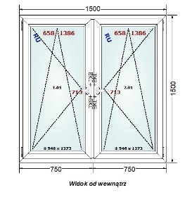 Okna PCV (różne profile)