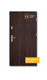 Drzwi zewnętrzne z montażem