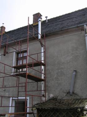 Montaż wkładu kominowego