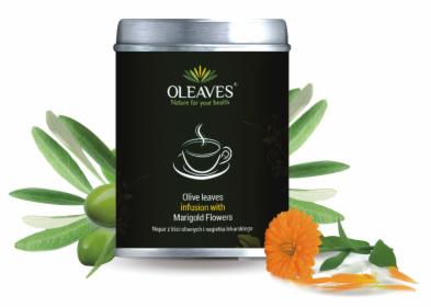 Herbata (napar) z liści oliwnych i nagietka lekarskiego 100g