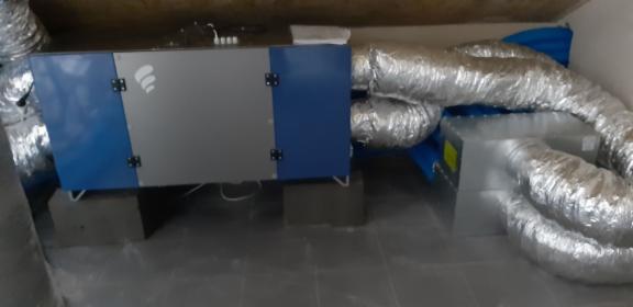 Rekuperacja z montażem od