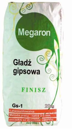 Megaron gładź gipsowa Finisz 20 kg