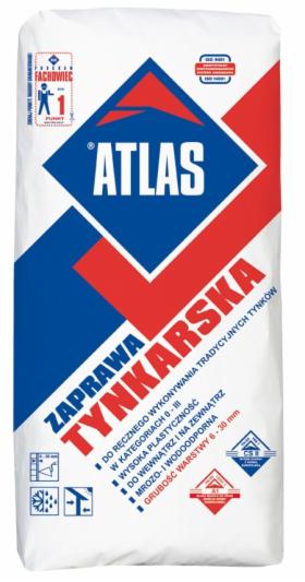Atlas zaprawa tynkarska 25 kg