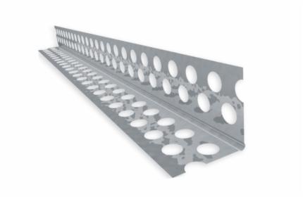 Narożnik aluminiowy perforowany 2.5 m