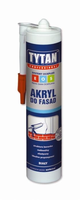 Tytan akryl do fasad biały 310 ml