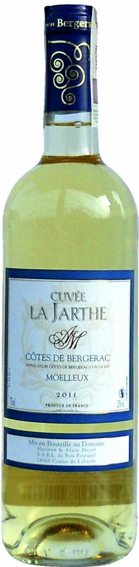"La Jarthe Cuvee" Wino b/psł