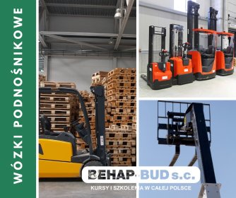 Obsługa wózków jezdniowych podnośnikowych (widłowych)