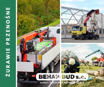 Obsługa żurawi przewoźnych i przenośnych HDS