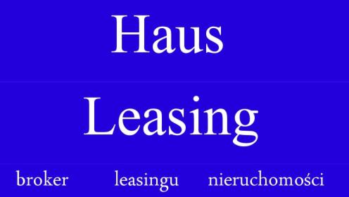 Leasing Nieruchomości.Leasing Budynków.Leasing mieszkaniowy