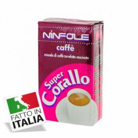 Włoska kawa mielona Super Corallo - najwyższa jakość