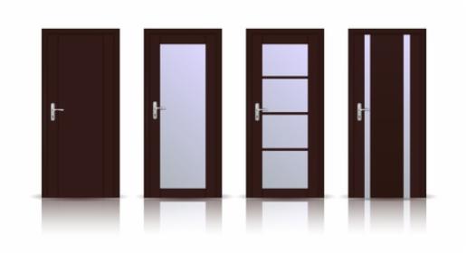 Drzwi wewnętrzne, zewnętrzne.