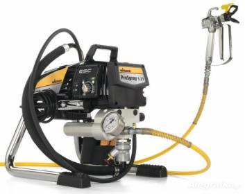 Malowanie agregatem,Malowanie scian,Malowanie Hal