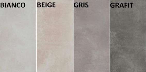 gres 60/120 tassero bianco beige gris grafit cerrad