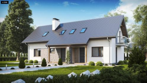 Budowa domu ZX184 w stanie deweloperskim