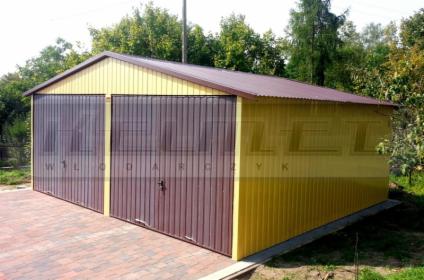 Garaż blaszany 6m x 5m