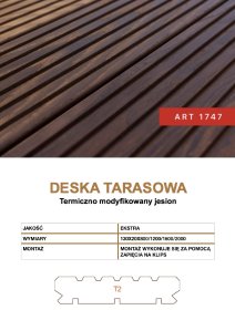 Deska tarasowa z TERMOjesionu