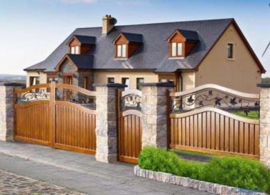 Ogrodzenia łupane, gładkie