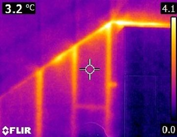Termowizja, badanie w podczerwieni, mostki termiczne, straty ciepła, lokalizacja przecieku