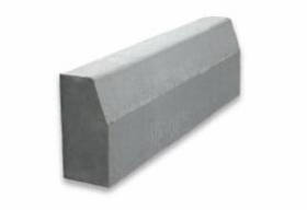 Krawężnik drogowy 100x20x30 szary