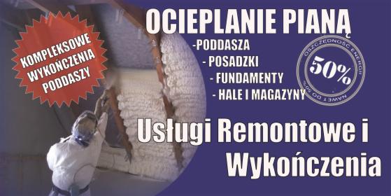 Ocieplanie Poddaszy Pianą PUR