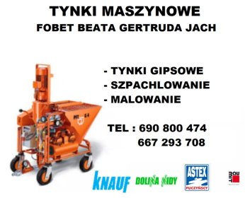 Tynki Gipsowe Maszynowe