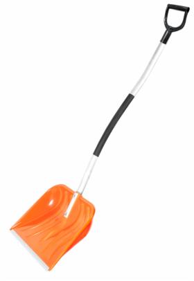 Łopata do odśnieżania/ Snow shovel SMART 48 ERGO ALU reinforcement orange