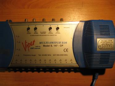 MULTI-SWITCH RTV S.147-CP-5/16 VIPER