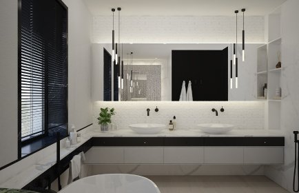 Projekty wnętrz domów i mieszkań w Białymstoku.