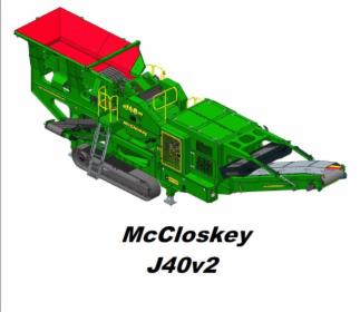 Kruszarka szczękowa McCloskey J40v2