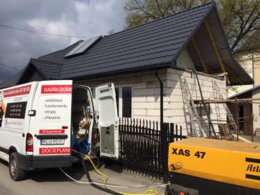 Izolacje Natryskowe pianką PUR termo oraz hydroizolacja