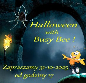 Halloween 2025 dla dzieci w Busy Bee Oświęcim