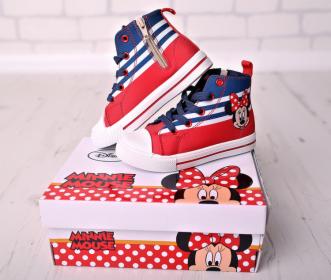 Minnie Mouse, Mickey Mouse trampki dla dzieci. Ceny podane w Euro
