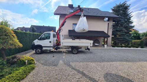 Wywóz gruzu worek worki big bag
