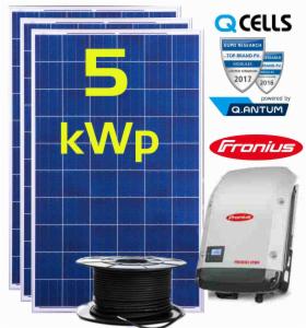 Montaż i uruchomienie Instalacji Fotowoltaicznej 5 kWp