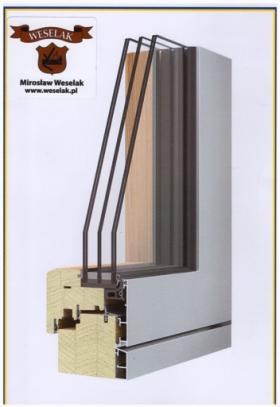 Okna Aluminiowe - Drewniane