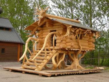 Ukraina. Produkcja domow z bali, montaz od 25 zl/m2, wiat drewnianych, garazy, sauny, altanek