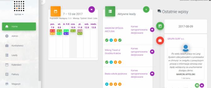 System do zarządzania relacjami z klientami