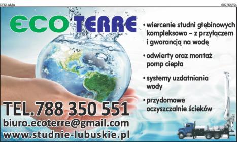 Wiercenie studni, pompy ciepła, systemy uzdatniania wody