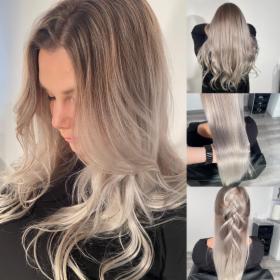 Najnowsze techniki koloryzacji włosów:  typu Ombre, Sombre, Flamboyage, AirTouch, FreeHand