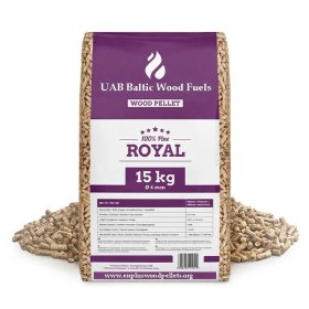 Quality wood pellets from oak, spruce , pine and beech woods